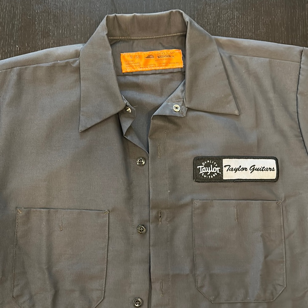 Genuine Taylor Guitars Button Up